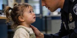 Minik bir kız çocuğu, ciddi bir suçu itiraf etmek için