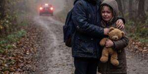 Anne babaları, çocuklarını derin ve ıssız bir ormanın ortasında